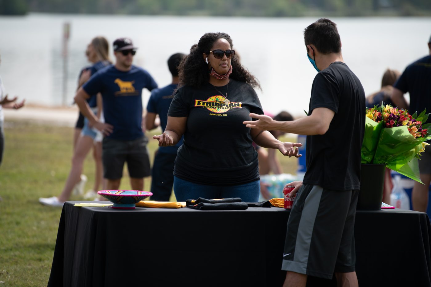 A community park day with Konjo Ethiopian at Sloans Lake