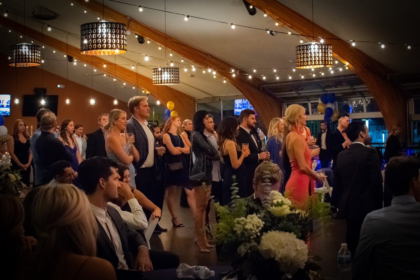 The crowd at the first Underdog Family gala, 2021